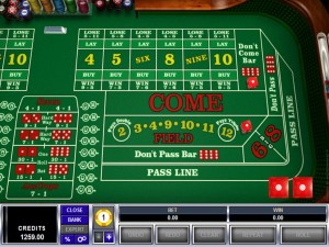 Bets and Wagers Not to Place on a Craps Table