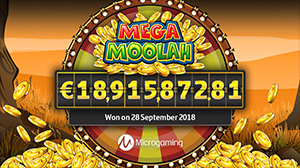 Mega Moolah Awards A Record-Breaking Jackpot Worth €18.9 Million